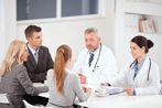 Medical staff meeting with Medical Director